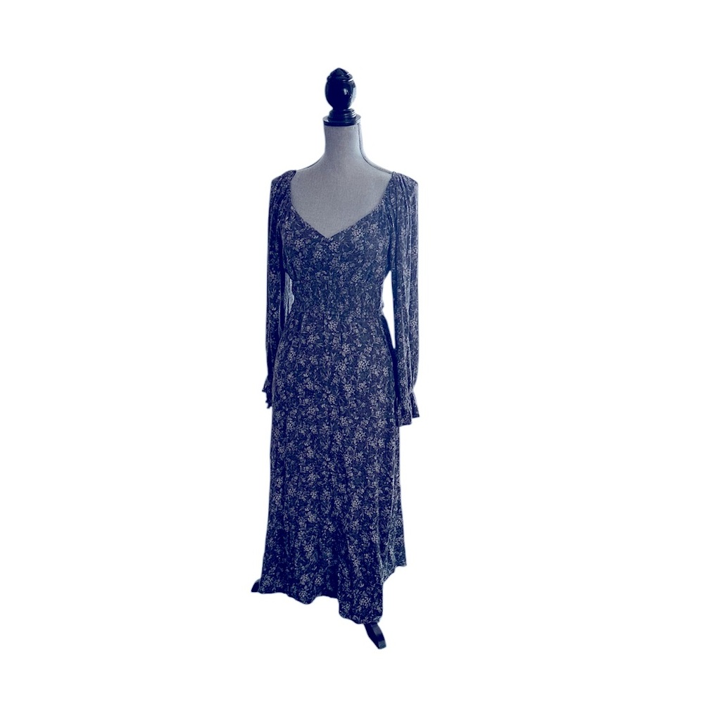 Dress Forum Flowy Ink Blue/Purple Dress